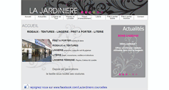 Desktop Screenshot of la-jardiniere.be